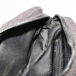 Fendi Grey Wool Shoulder Bag (Pre-Owned)