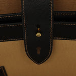 Bally Black Leather Briefcase Bag (Pre-Owned)