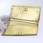 Fendi Zucca Gold Canvas Wallet  (Pre-Owned)