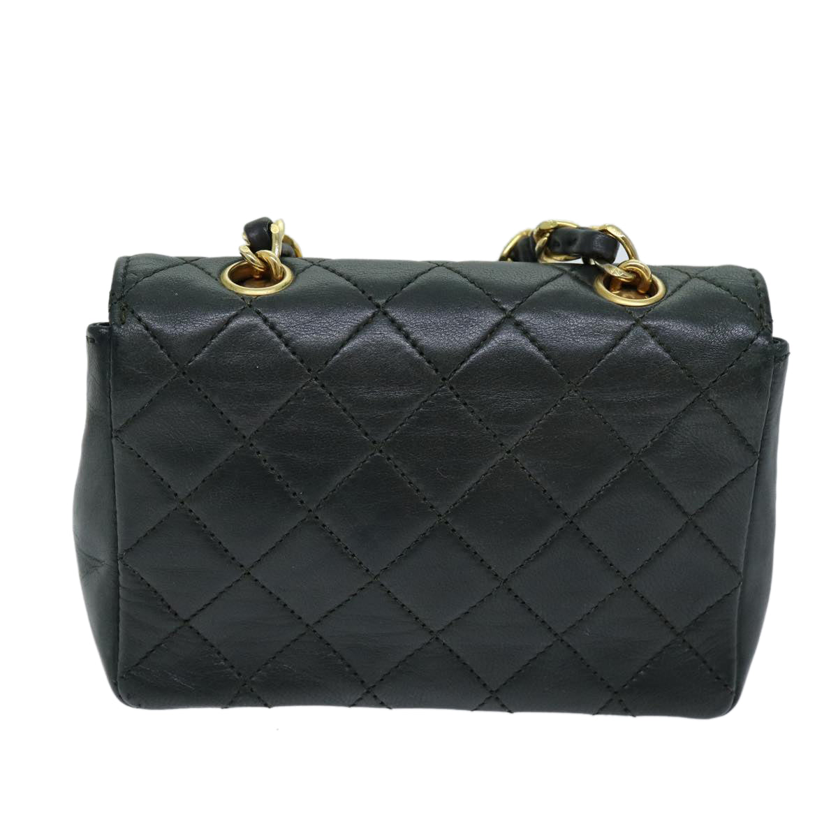 Chanel Timeless Black Leather Shoulder Bag (Pre-Owned)