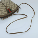 Gucci Ophidia Beige Canvas Shoulder Bag (Pre-Owned)