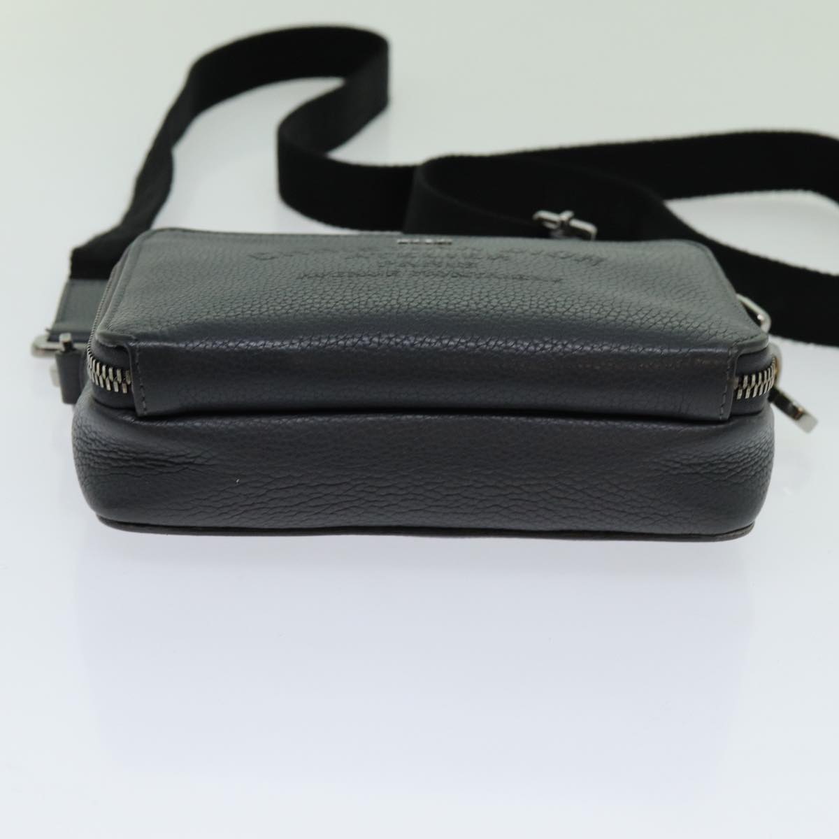 Dior Grey Leather Shoulder Bag (Pre-Owned)