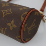 Louis Vuitton Papillon Brown Canvas Clutch Bag (Pre-Owned)