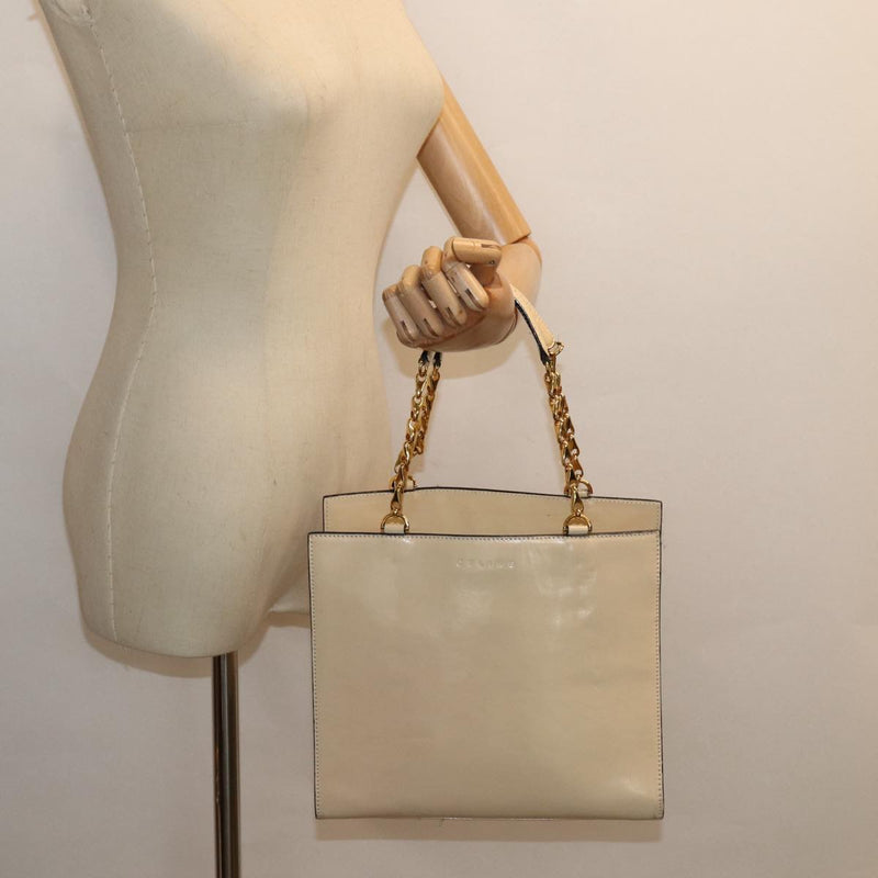 Céline - Beige Leather Shoulder Bag (Pre-Owned)