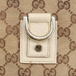 Gucci Beige Canvas Shoulder Bag (Pre-Owned)