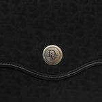 Dior Trotter Black Canvas Shoulder Bag (Pre-Owned)