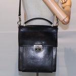 Fendi Black Leather Handbag (Pre-Owned)