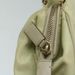 Prada Tessuto Beige Synthetic Handbag (Pre-Owned)