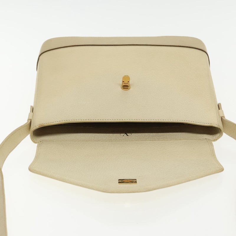 Valentino Garavani Beige Leather Shoulder Bag (Pre-Owned)