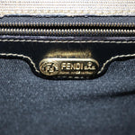 Fendi Grey Canvas Handbag (Pre-Owned)