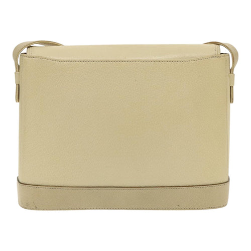 Valentino Garavani Beige Leather Shoulder Bag (Pre-Owned)