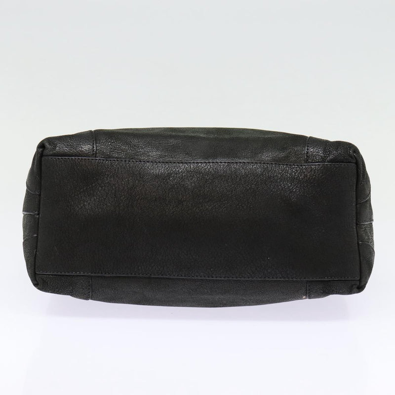 Prada Black Leather Shoulder Bag (Pre-Owned)