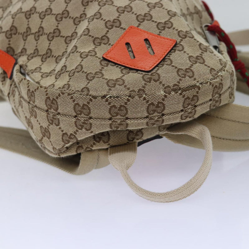 Gucci The North Face X Beige Canvas Backpack Bag (Pre-Owned)