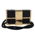 Fendi Baguette Black Leather Shoulder Bag (Pre-Owned)