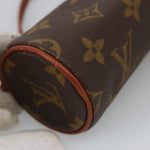 Louis Vuitton Papillon Brown Canvas Clutch Bag (Pre-Owned)