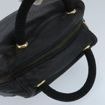 Prada Black Leather Handbag (Pre-Owned)