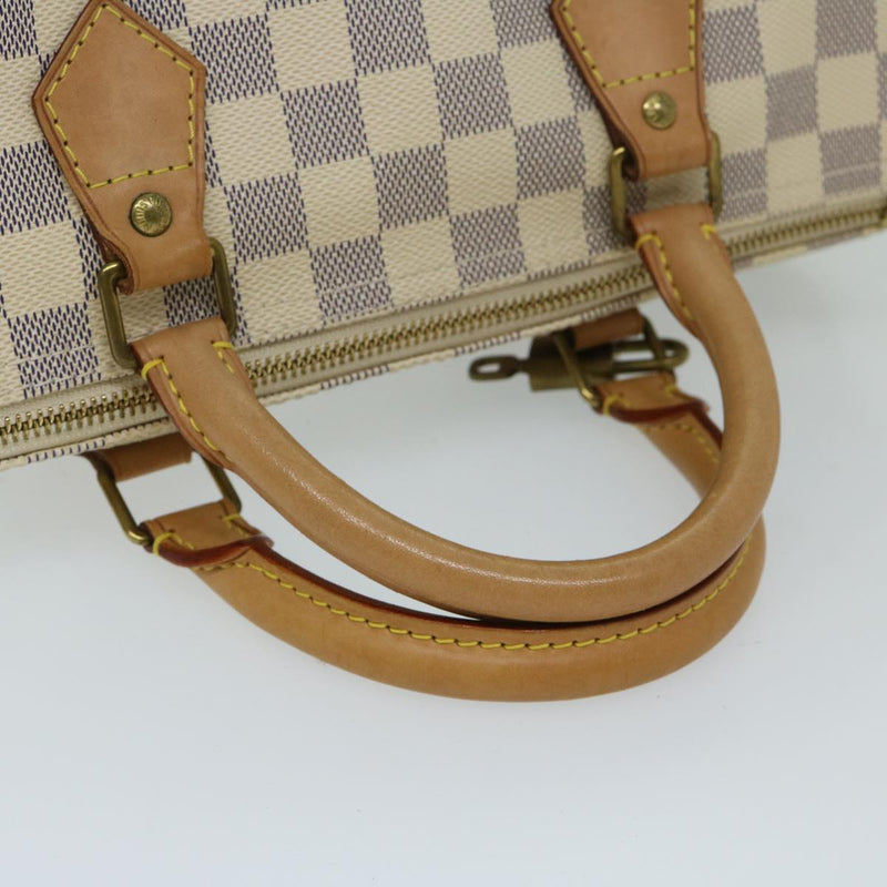 Louis Vuitton Speedy 30 Beige Canvas Handbag (Pre-Owned)