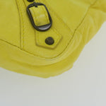 Balenciaga - Yellow Leather Clutch Bag (Pre-Owned)