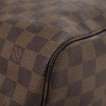 Louis Vuitton Neverfull Mm Brown Canvas Tote Bag (Pre-Owned)