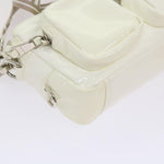 Miu Miu White Patent Leather Shoulder Bag (Pre-Owned)