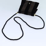 Fendi Pecan Brown Velvet Shoulder Bag (Pre-Owned)