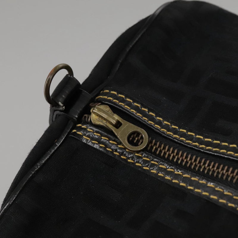 Fendi Black Canvas Travel Bag (Pre-Owned)