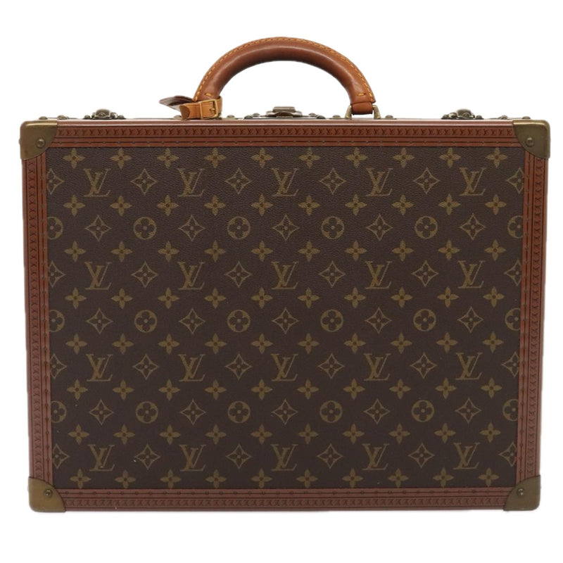 Louis Vuitton Cotteville Brown Canvas Travel Bag (Pre-Owned)