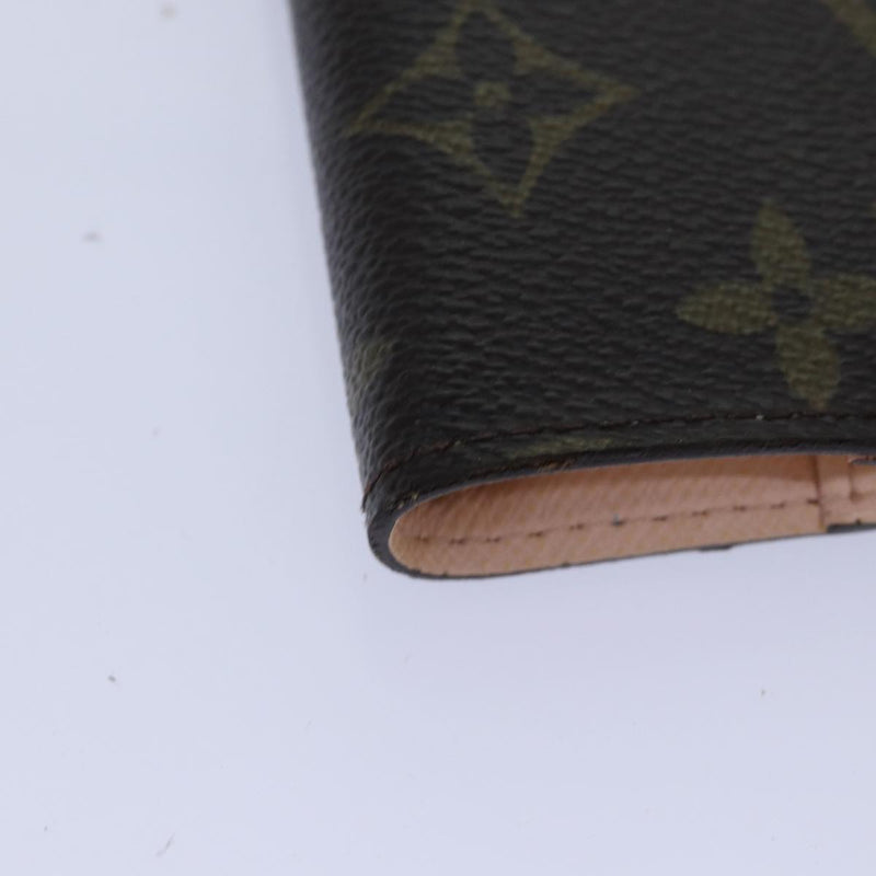 Louis Vuitton Agenda Cover Brown Canvas Wallet  (Pre-Owned)