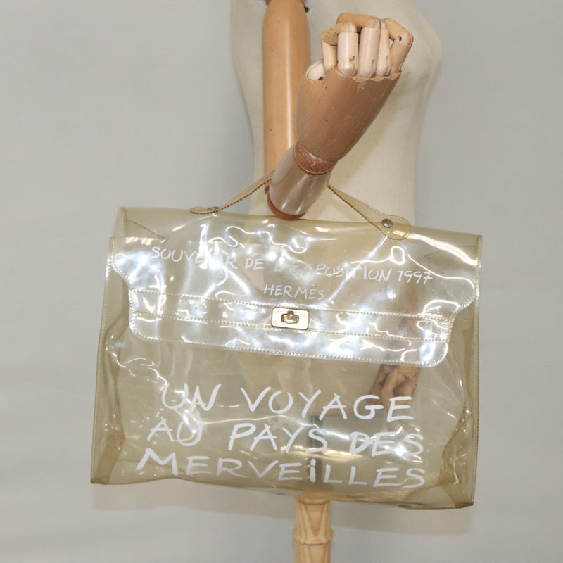 Hermès Kelly Transparent Vinyl Handbag (Pre-Owned)