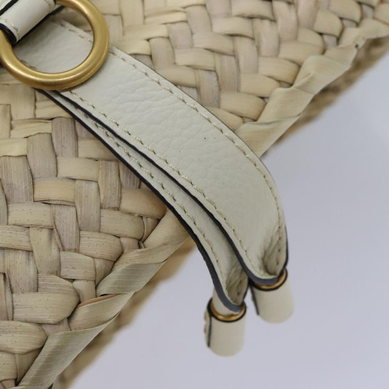 Chloé Mercy Beige Wood Handbag (Pre-Owned)