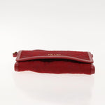 Prada Tessuto Red Synthetic Shoulder Bag (Pre-Owned)