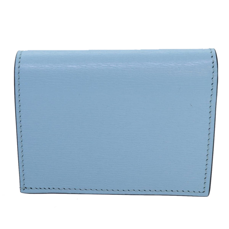 Gucci Blue Leather Wallet  (Pre-Owned)