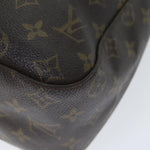 Louis Vuitton Looping Brown Canvas Shoulder Bag (Pre-Owned)