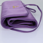 Prada -- Purple Silk Clutch Bag (Pre-Owned)