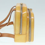 Louis Vuitton Marly Yellow Patent Leather Backpack Bag (Pre-Owned)