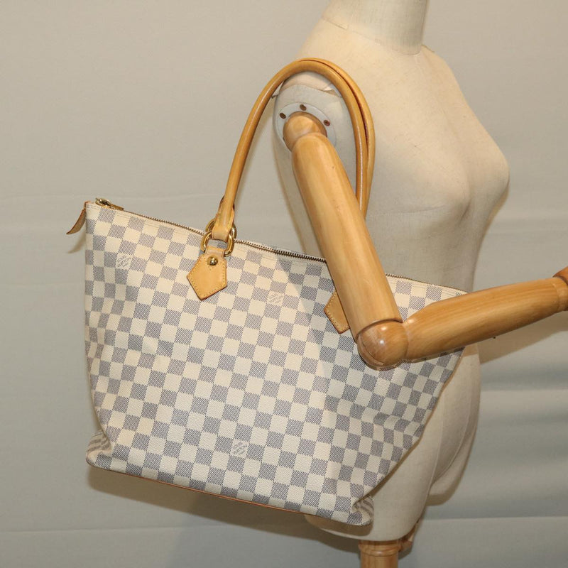 Louis Vuitton Saleya Beige Canvas Tote Bag (Pre-Owned)