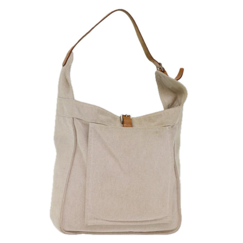 Hermès Marwari Beige Canvas Tote Bag (Pre-Owned)