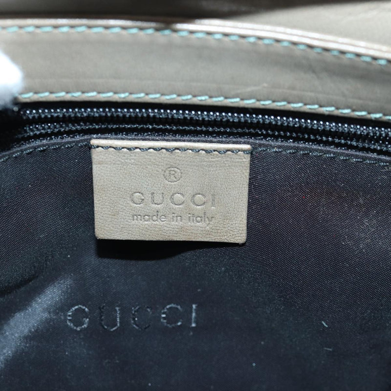 Gucci Brown Leather Handbag (Pre-Owned)