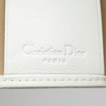 Dior Trotter White Canvas Wallet  (Pre-Owned)