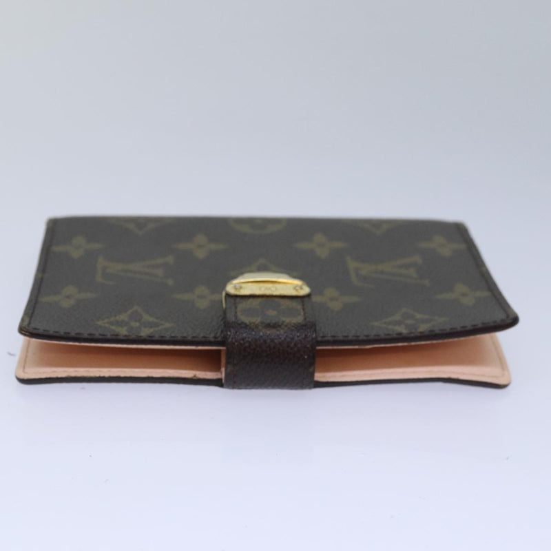 Louis Vuitton Agenda Cover Brown Canvas Wallet  (Pre-Owned)