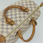 Louis Vuitton Speedy 30 Beige Canvas Handbag (Pre-Owned)