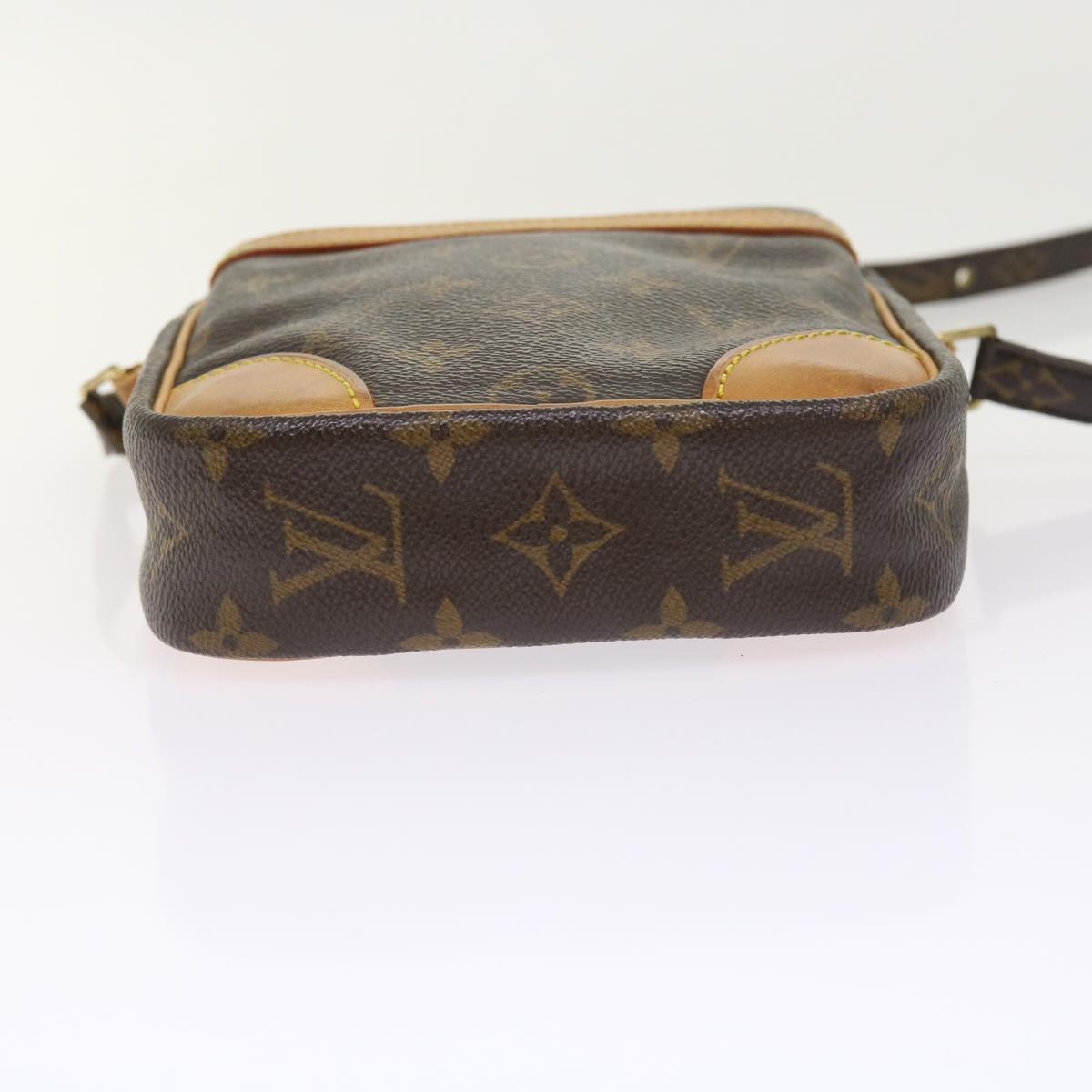 Louis Vuitton Danube Brown Canvas Shoulder Bag (Pre-Owned)