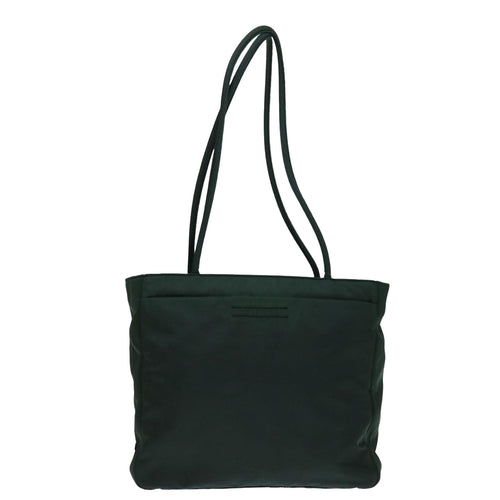 Prada Zaino Green Synthetic Tote Bag (Pre-Owned)