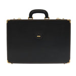 Bally Black Leather Briefcase Bag (Pre-Owned)