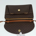 Céline Macadam Brown Fabric Shoulder Bag (Pre-Owned)