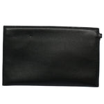 Balenciaga Black Leather Clutch Bag (Pre-Owned)