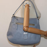 Prada -- Purple Leather Shoulder Bag (Pre-Owned)