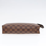 Louis Vuitton Trousse De Toilette Brown Canvas Wallet  (Pre-Owned)