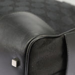 Gucci Gg Canvas Black Canvas Handbag (Pre-Owned)