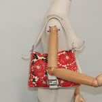 Fendi Baguette Multicolour Canvas Shoulder Bag (Pre-Owned)